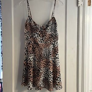 NWT Buddy Love animal print mini dress